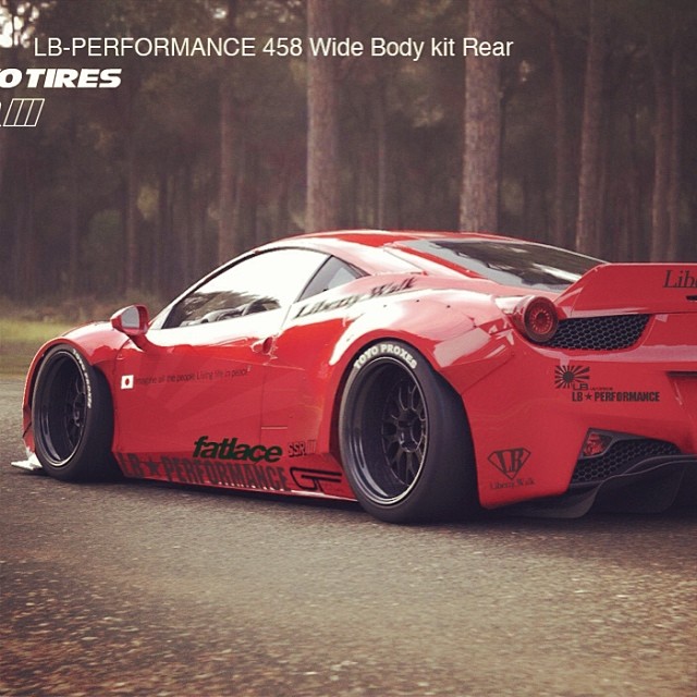 Ferrari 458 liberty 2025 walk sakura d4 rwd